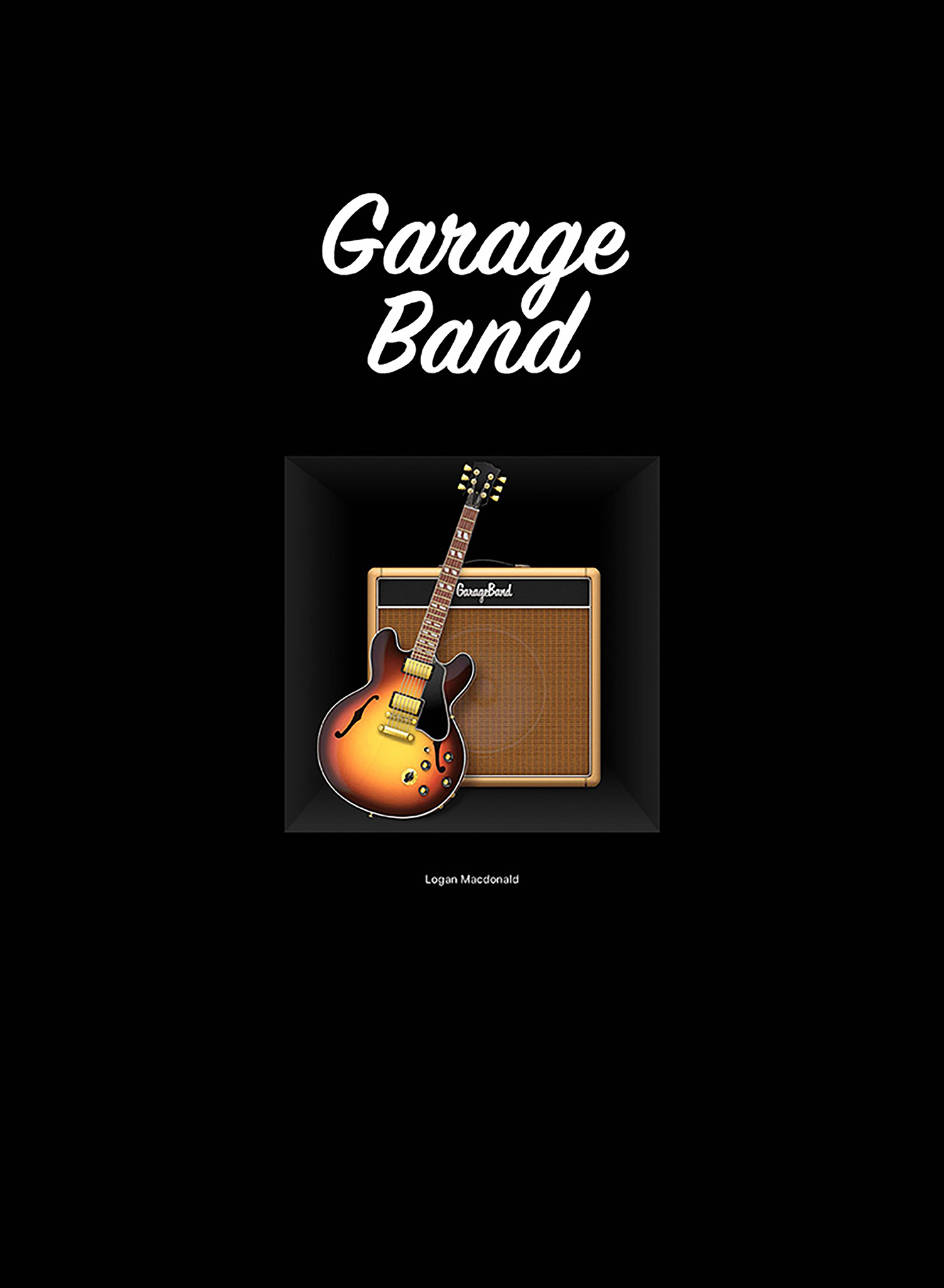 The cover of an ebook explaining how Garage Band works.